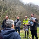 Vire Normandie : les microcentrales hydroélectriques de l’entreprise Eau’rigine présentées aux élus du Calvados