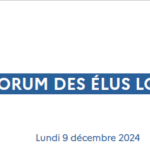 Forum des élus locaux du 9 décembre : La présentation est disponible